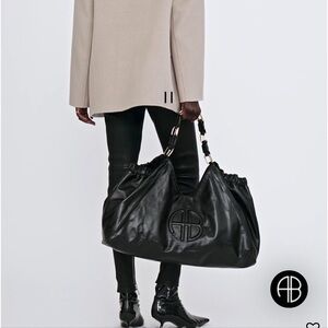 Anine Bing Kate tote in black. New with dust bag.